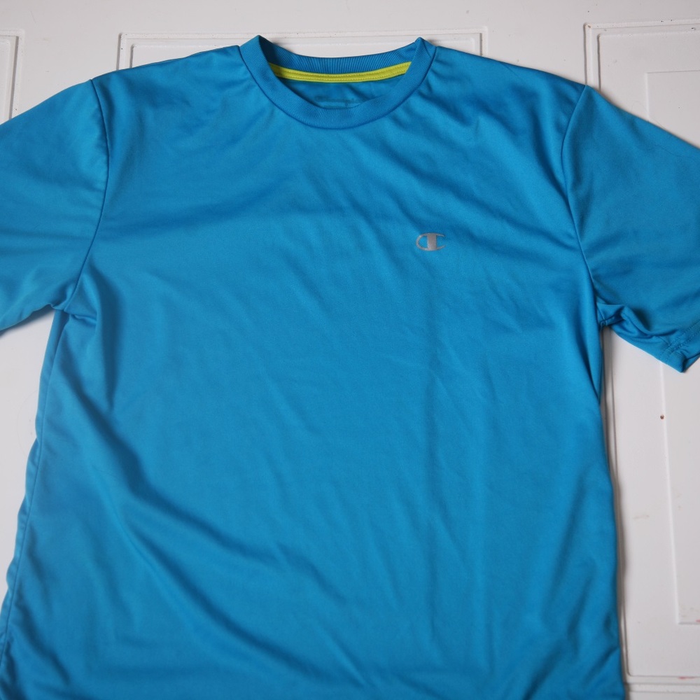 Champion Tee Shirt Blue